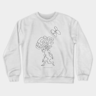 A Beautiful Mind - Oneliner Crewneck Sweatshirt